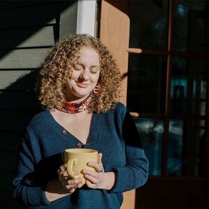 Elegant V-Neck Baby Alpaca & Merino Wool Sweater